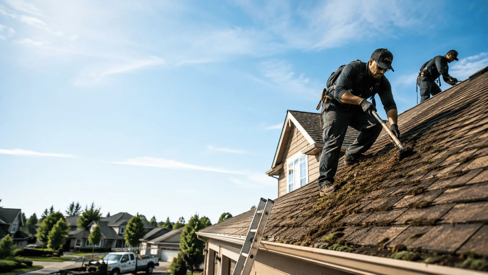 Roof Moss Removal in Mount Braddock, PA near me